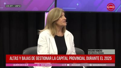 Balance 2025 de la intendenta Rosario Romero en QDQ Lunes 15/12/25